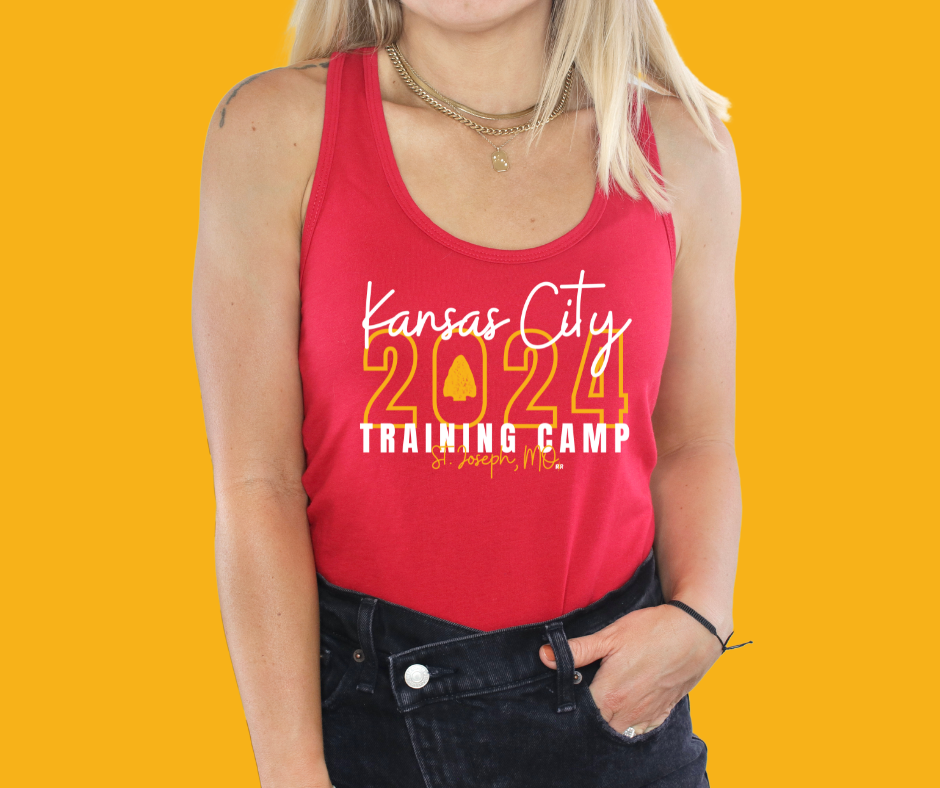 Kansas City 2024 Training Camp St Joseph, MO Red Tank