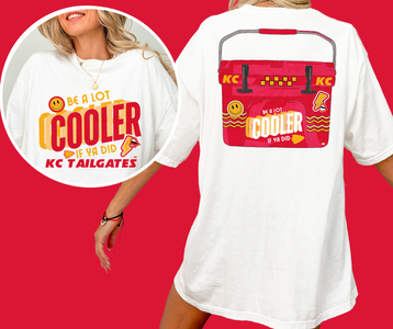 TAILGATE VERSION - Be A Lot Cooler If Ya Did Ivory Tee - The Red Rival