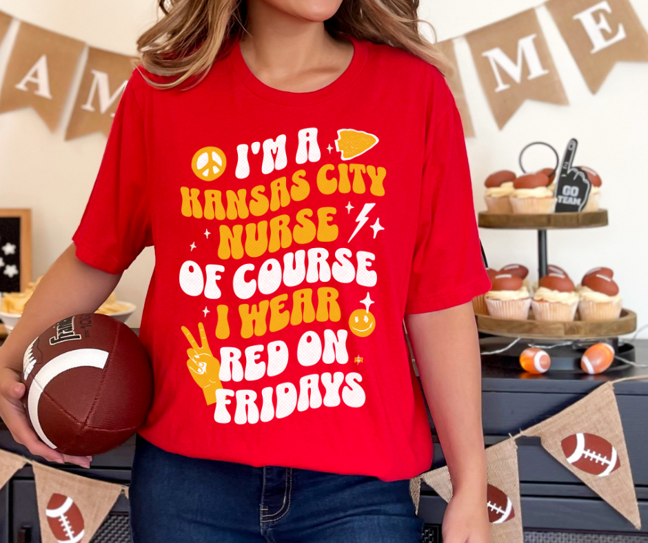 I'm a Kansas City Nurse Red Tee - The Red Rival