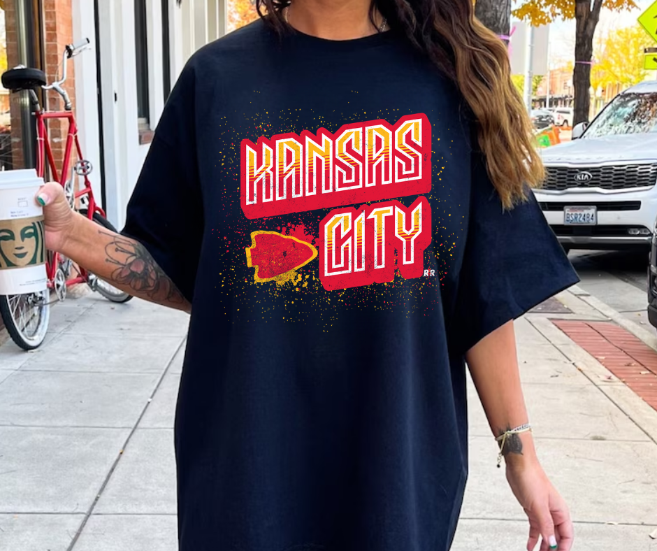 KANSAS CITY- BLACK TEE