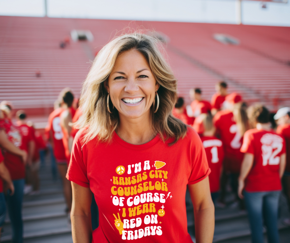 I'm a Kansas City Counselor Red Tee - The Red Rival