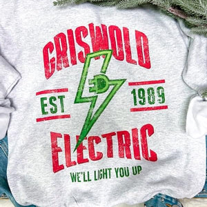 Griswold Electric Green/Red Ink Ash Sweatshirt - The Red Rival