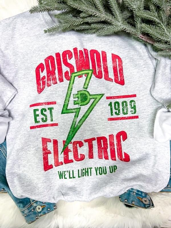 Griswold Electric Green/Red Ink Ash Sweatshirt - The Red Rival