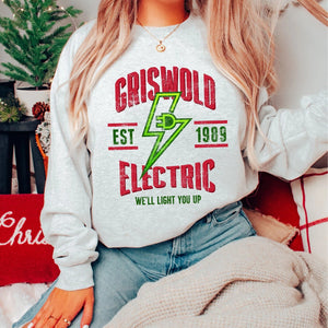 Griswold Electric Green/Red Ink Ash Sweatshirt - The Red Rival