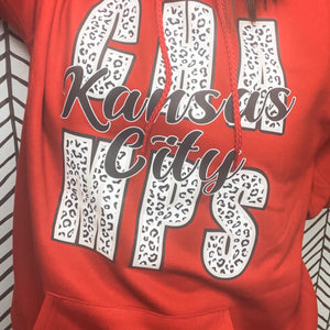 Kansas City Champs Darker Red Hoodie - The Red Rival