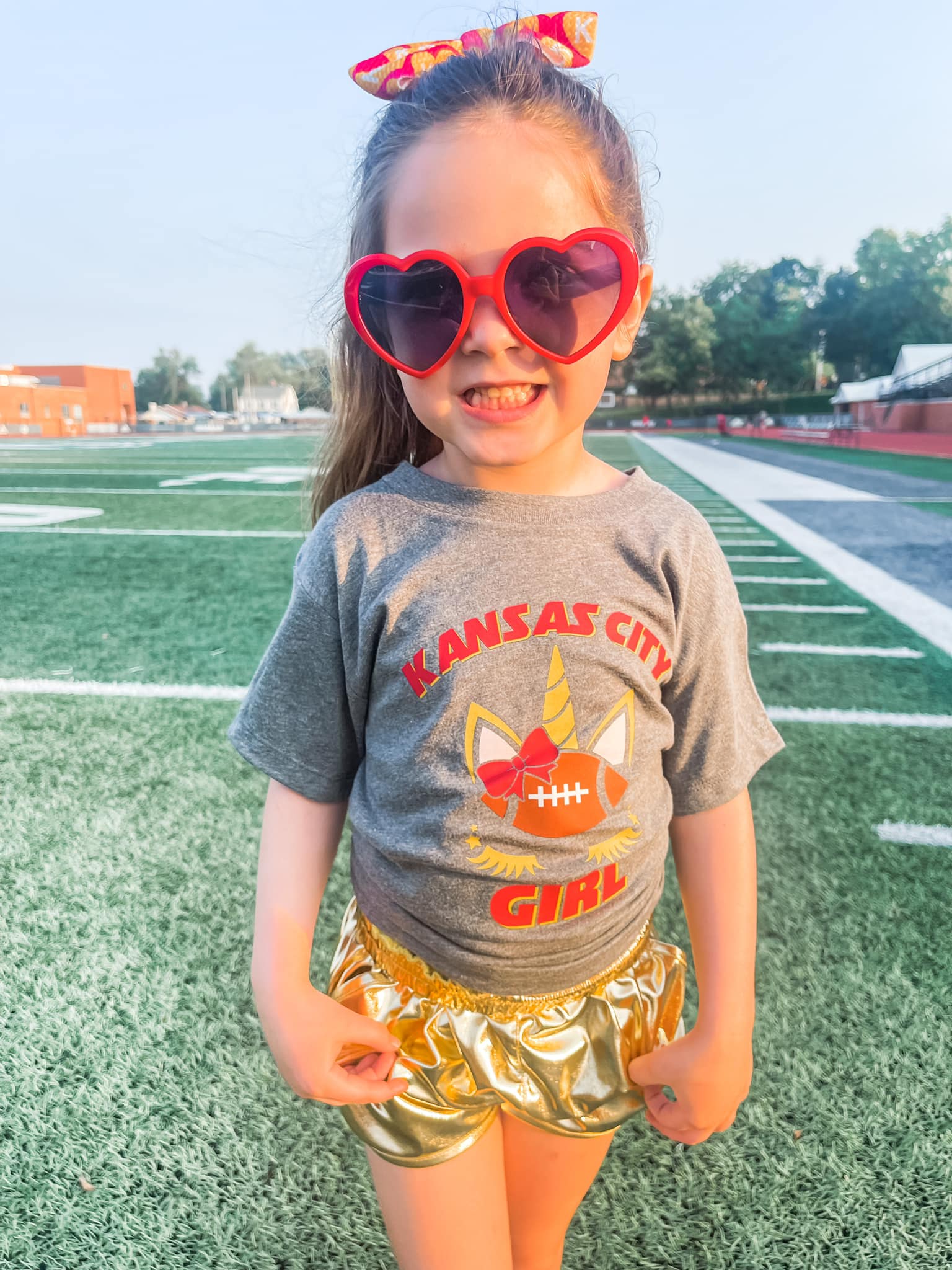 Kansas City Chiefs T-shirts Toddler & Youth Tees Girls 