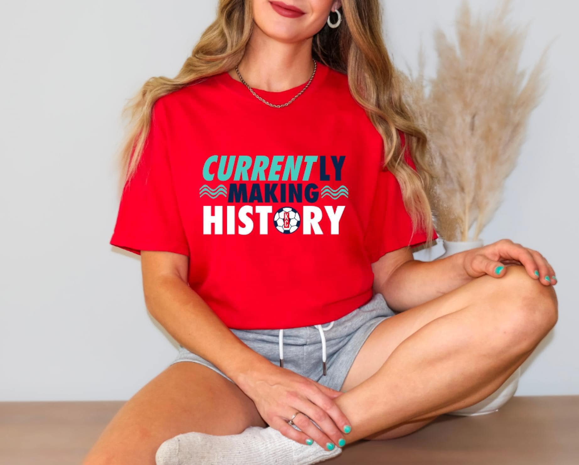 Currently Making History Red Tee - The Red Rival