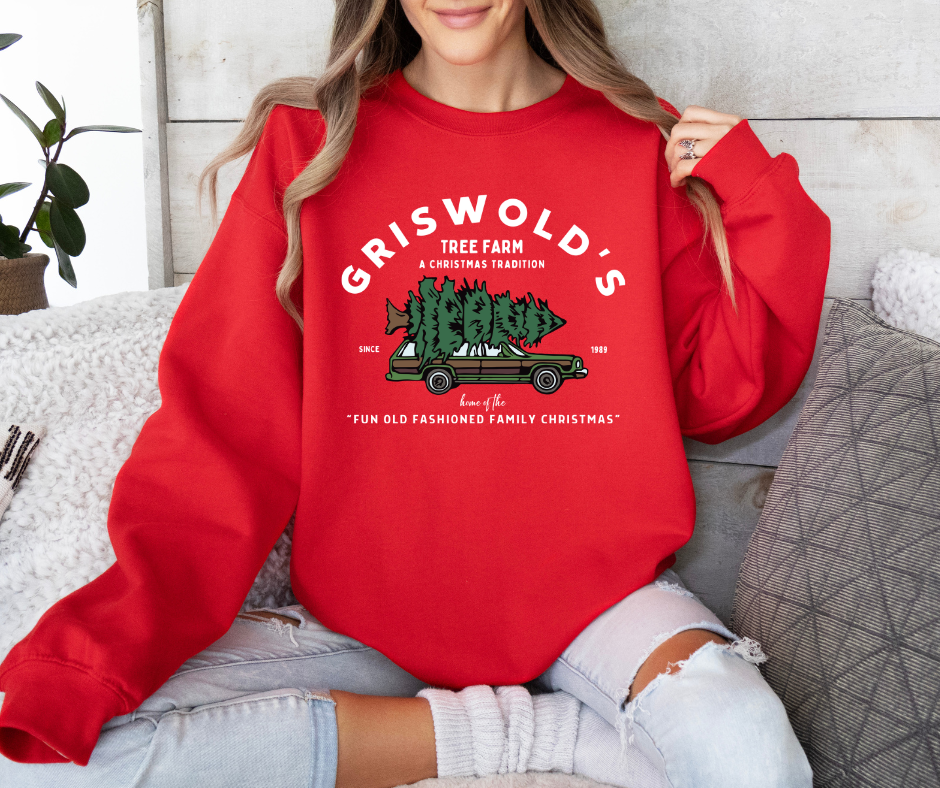 Griswold Tree Farm Sweatshirts - The Red Rival