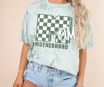 MTV Mom Motherhood Green Tie Dye Tee - The Red Rival