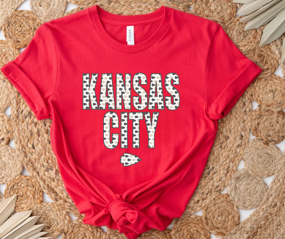 BELLA+CANVAS Kansas City Chiefs Graphic Medium / Short Sleeve