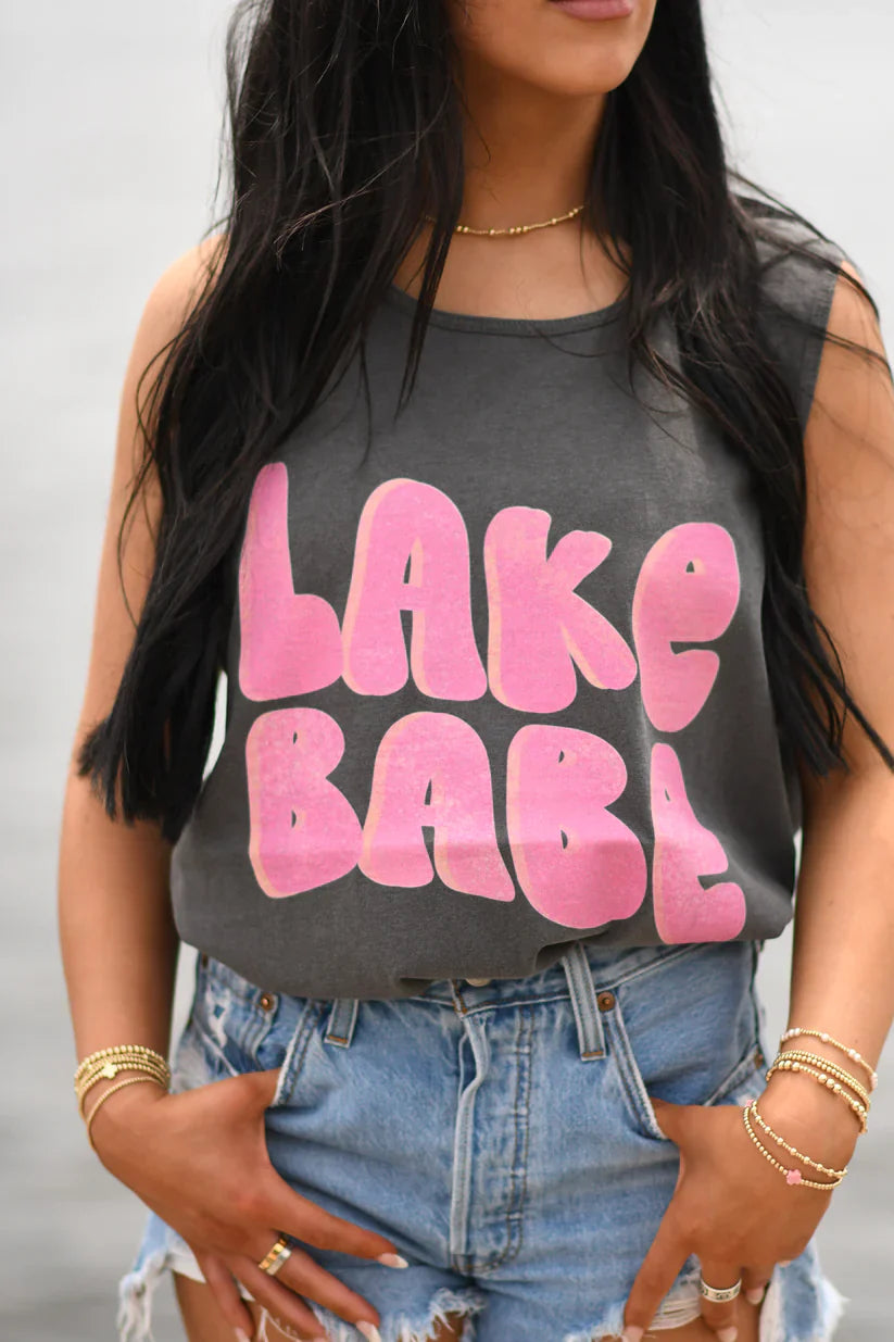 Lake Babe Bubble Pepper Tank - The Red Rival