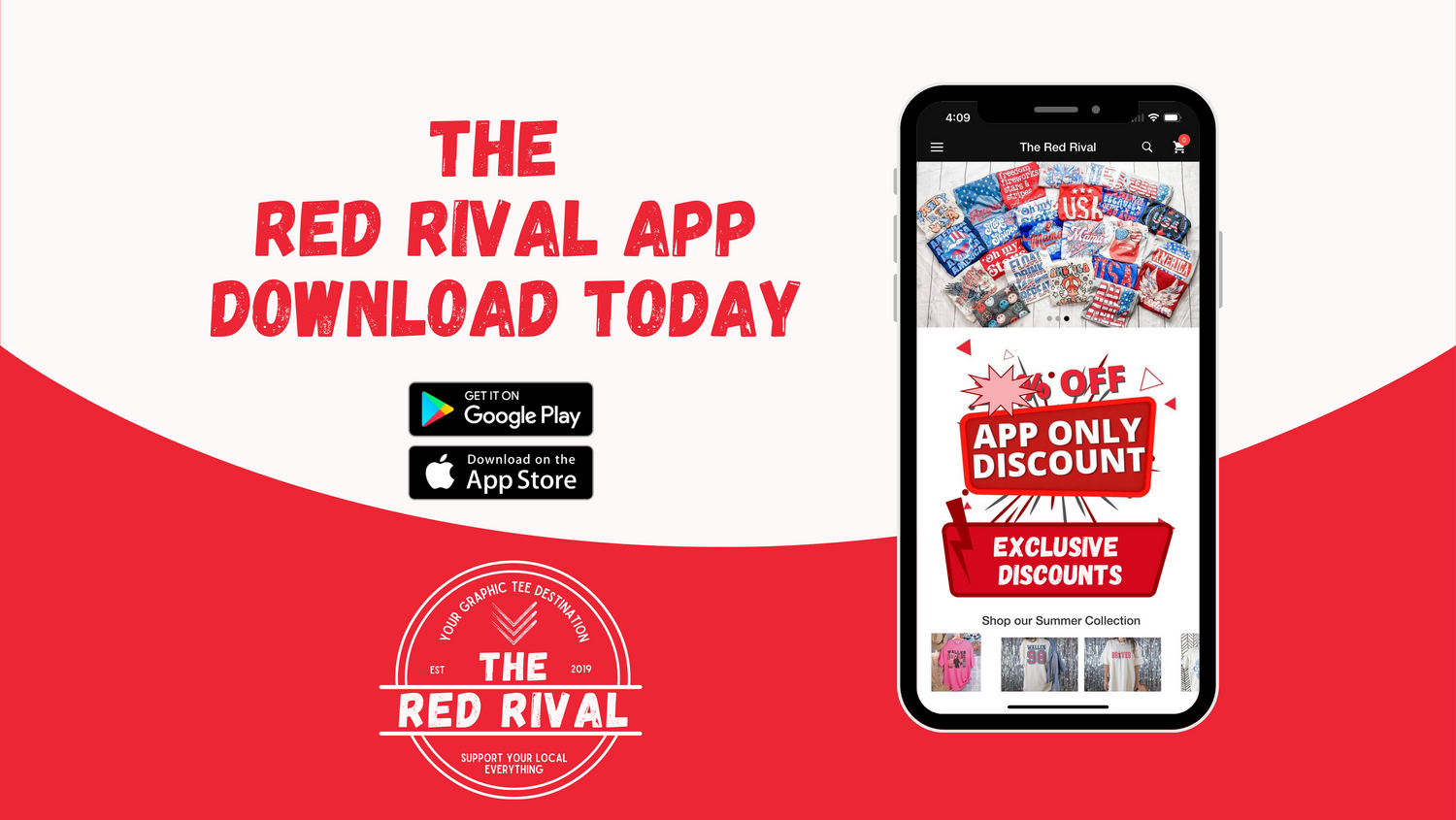 Red Rivals Icon The Red Rival | T-Shirt Store | Online Apparel Store