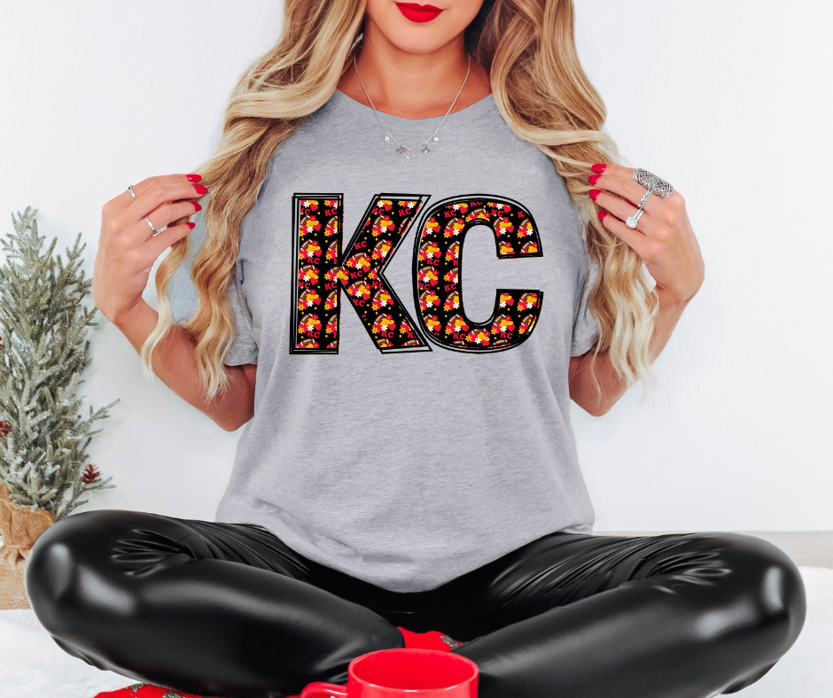 KC Daisy Grey Tee - The Red Rival