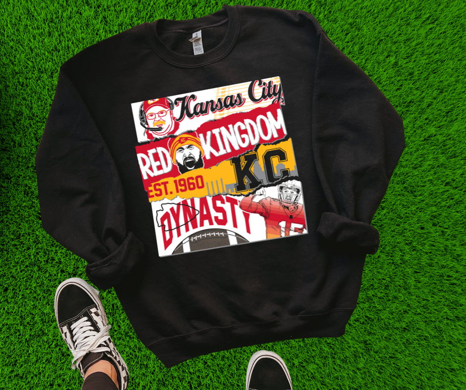 KC Poster Black Sweatshirt