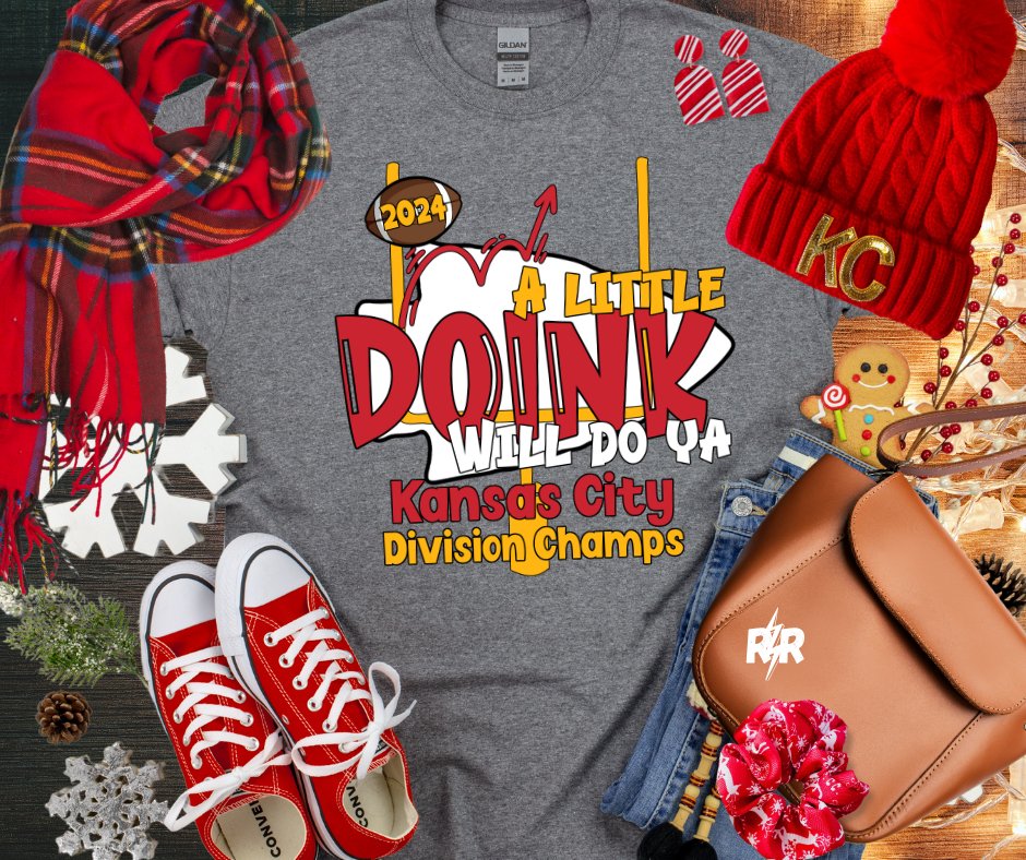 A Little Doink Will Do Ya GREY Sweatshirt or Tee (FINAL SALE) - Tees - The Red Rival