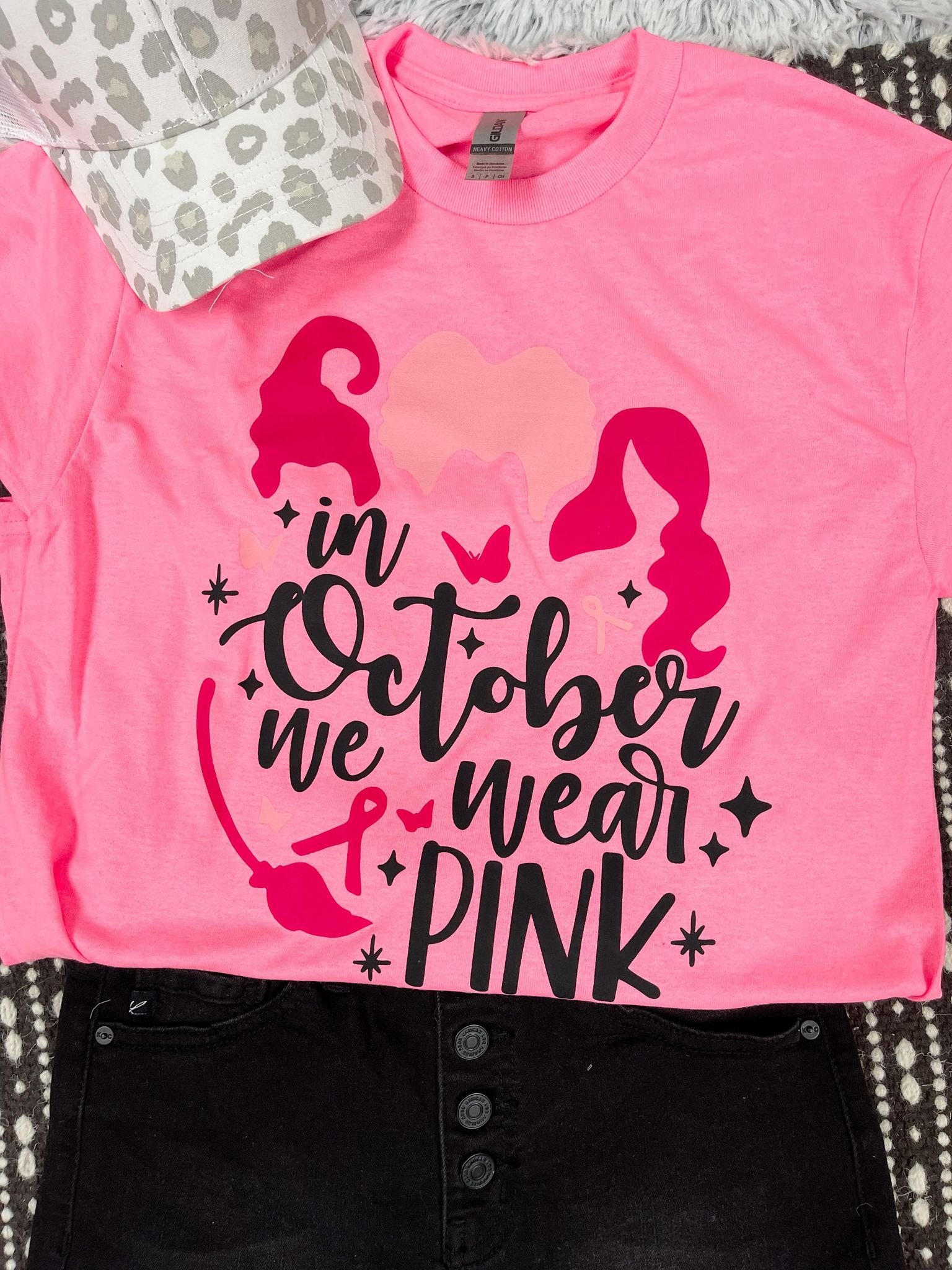 Hocus Pocus Breast Cancer Tee - Apparel & Accessories - The Red Rival