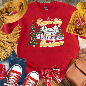 It's a Kansas City Christmas Crown Center Sweatshirt (Select Your Color) - Tees & Sweatshirts - The Red Rival