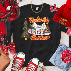 It's a Kansas City Christmas Crown Center Sweatshirt (Select Your Color) - Tees & Sweatshirts - The Red Rival