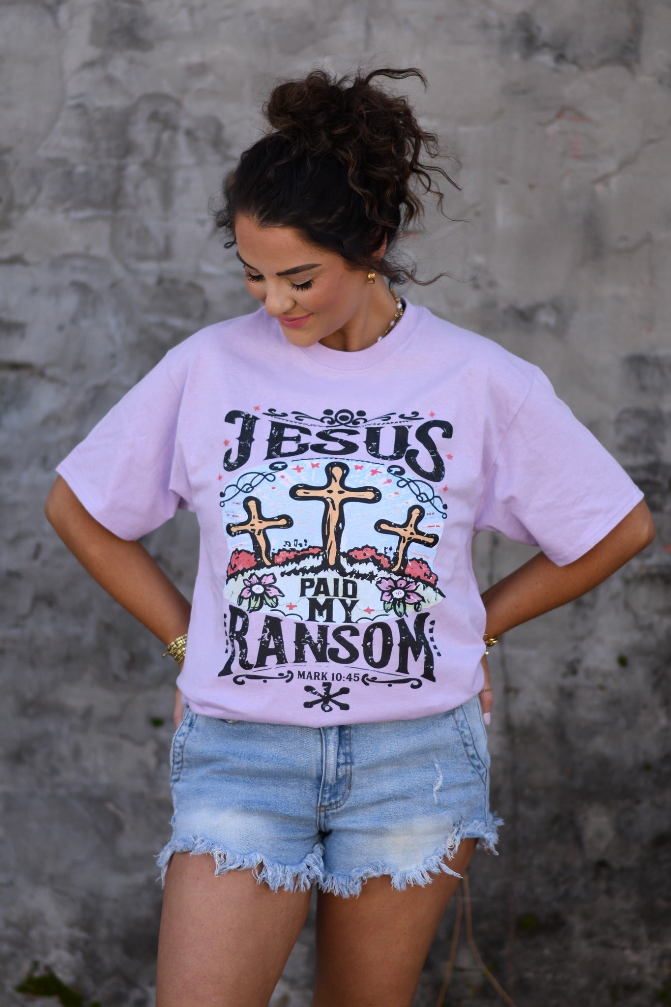 Jesus Paid My Ransom Graphic Tee - Graphic Tee - The Red Rival