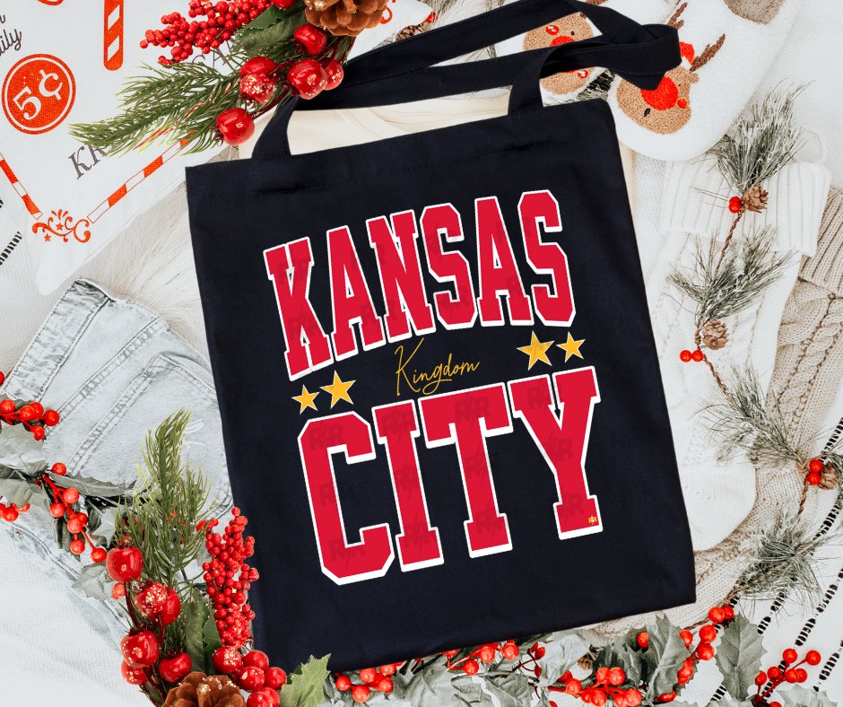 Kansas City Kingdom Black Tote - Apparel & Accessories - The Red Rival