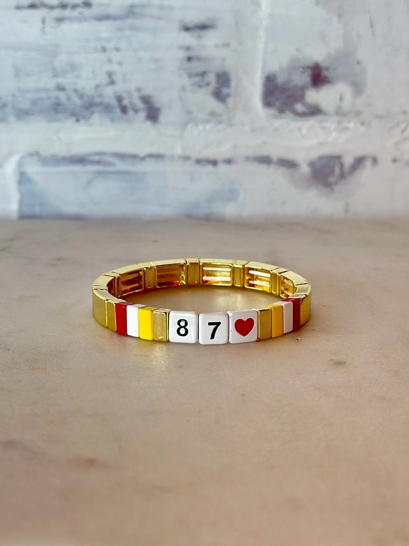 Kansas City Tile Bracelet 87 - Apparel & Accessories - The Red Rival