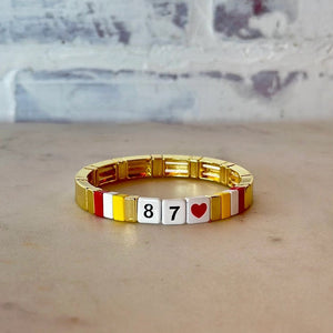 Kansas City Tile Bracelet 87 - Apparel & Accessories - The Red Rival