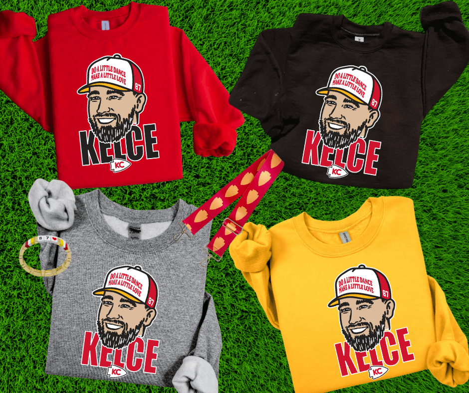 Kelce Hat - Pick Your Sweatshirt Color - Tees - The Red Rival