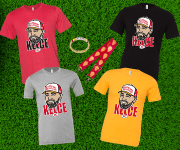 Kelce Hat - Pick Your TShirt Color - Tees - The Red Rival