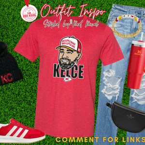 Kelce Hat - Pick Your TShirt Color - Tees - The Red Rival