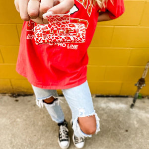 No Rules Red/Yellow Leopard Claw Clip - Apparel & Accessories - The Red Rival