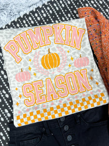 Pumpkin Season Cream Leopard Tee - Apparel & Accessories - The Red Rival