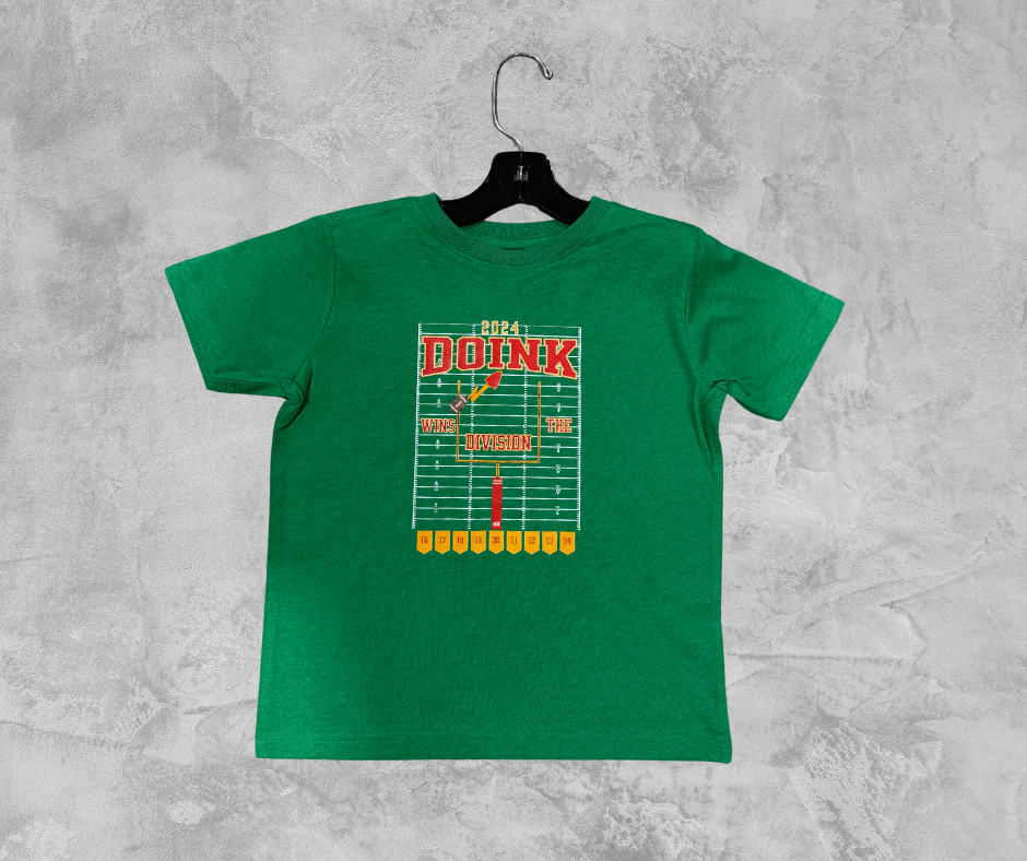 READY TO SHIP - DOINK Wins The Division Green Tee (FINAL SALE) - Apparel & Accessories - The Red Rival