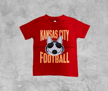 READY TO SHIP - Kansas City Wolf Red Tee (FINAL SALE) - Apparel & Accessories - The Red Rival