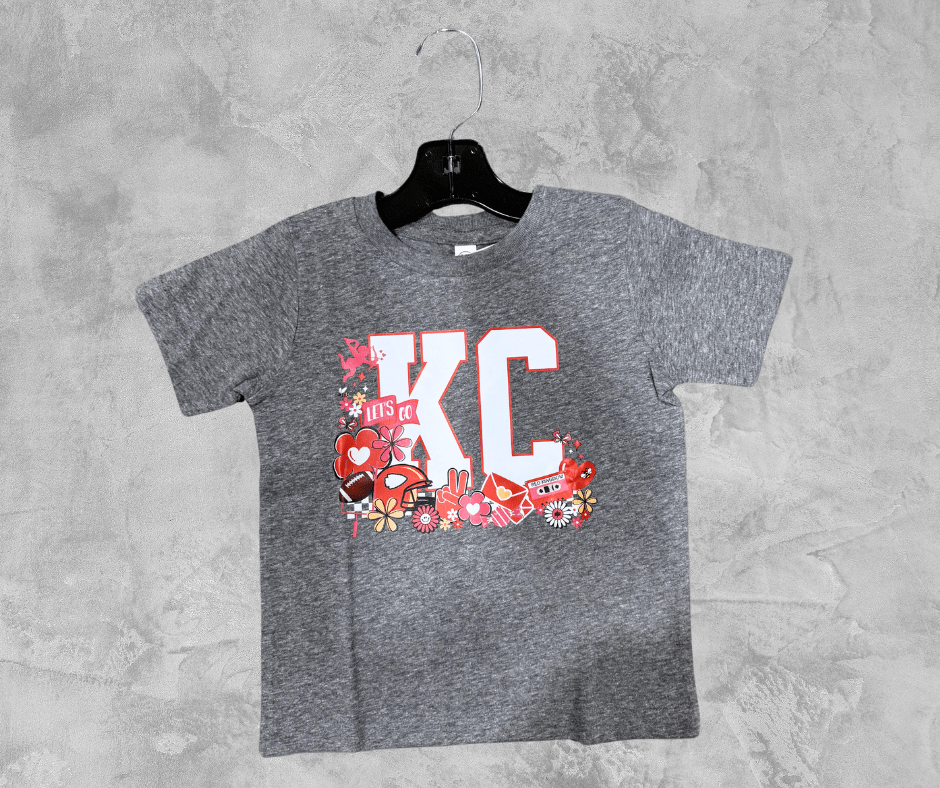 READY TO SHIP - KC Valentines Icons Tee (FINAL SALE) - Apparel & Accessories - The Red Rival