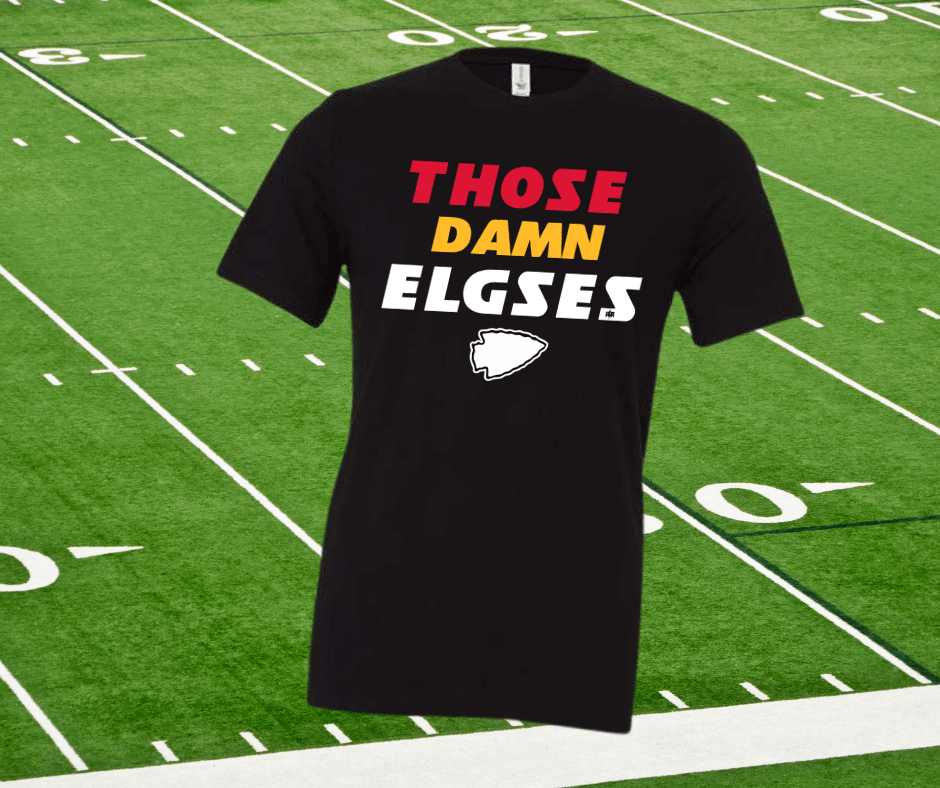 Those Damn "E - L - G - S - E - S" Black Tee - Tees - The Red Rival