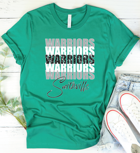 READY TO SHIP - Smithville Warriors Repeat - Green - The Red Rival (Formally Lovely KC)
