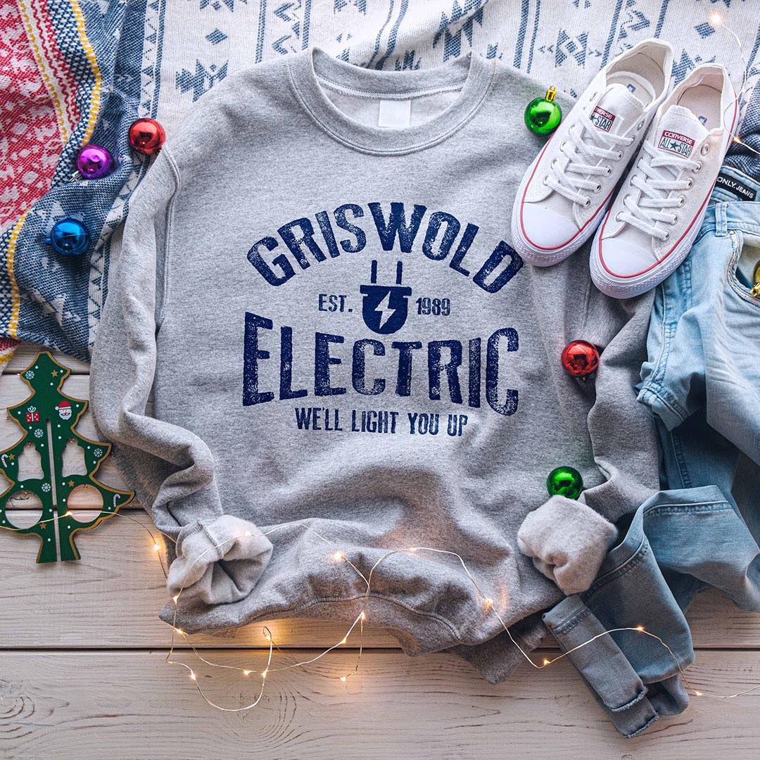 Griswold Electric Blue Ink Sweatshirt - Wholesale - The Red Rival